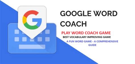 google word coach game